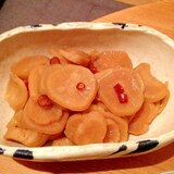 たくあんの贅沢煮